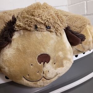 Pillow Pets 2010 Pee Wee's Puppy Dog Brown, 18" Large Convertible Design